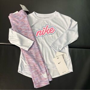 NWT Nike Tunic & Leggings Set Girls Size 3T